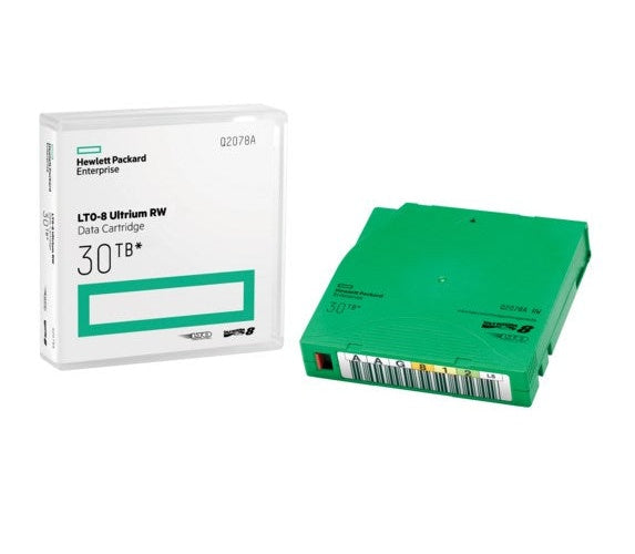 HPE LTO-8 Ultrium 30TB RW Data Cartridge Blank data tape 12 TB 1.26 cm afbeelding 4