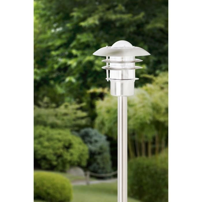 TERRENCE Outdoor Bollard Light H90cm - BRILLIANT - Steel - 1 E27 bulb required