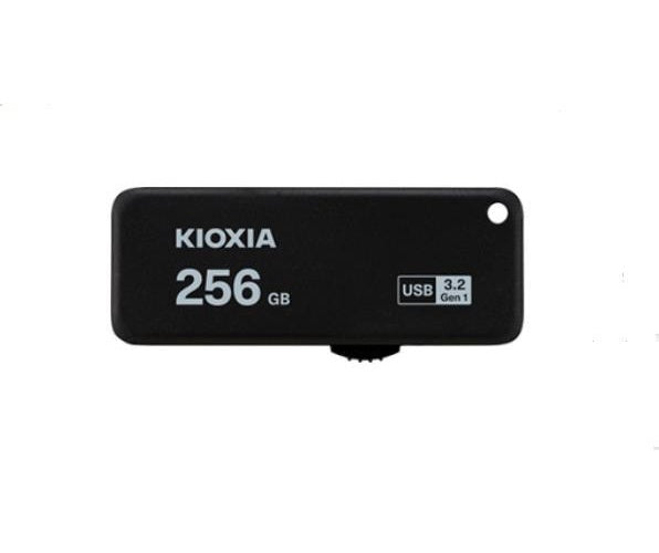 Kioxia TransMemory U365 USB-Stick 256 GB USB Typ-A 3.2 Gen 1 (3.1 Gen 1) Schwarz (LU365K256GG4) afbeelding 1