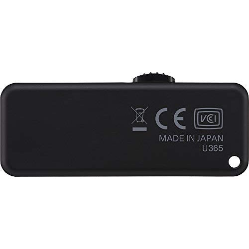 Kioxia TransMemory U365 USB-Stick 256 GB USB Typ-A 3.2 Gen 1 (3.1 Gen 1) Schwarz (LU365K256GG4) afbeelding 3