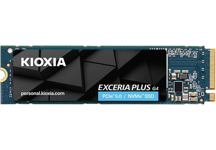 Kioxia EXCERIA PLUS G4 NVMe 1TB M.2 2280 PCIe Gen5x4 BiCS FLASH (LVD10Z001TG8) afbeelding 1