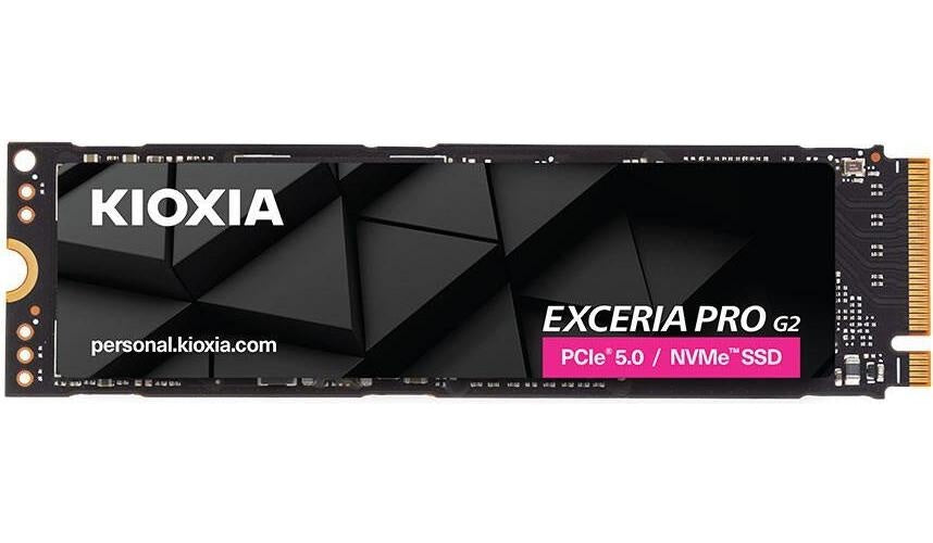 Kioxia Exceria Pro G2 M.2 2280 PCIe 5.0 LVE10Z1T02G8 - Solid State Disk (LVE10Z1T02G8) afbeelding 1