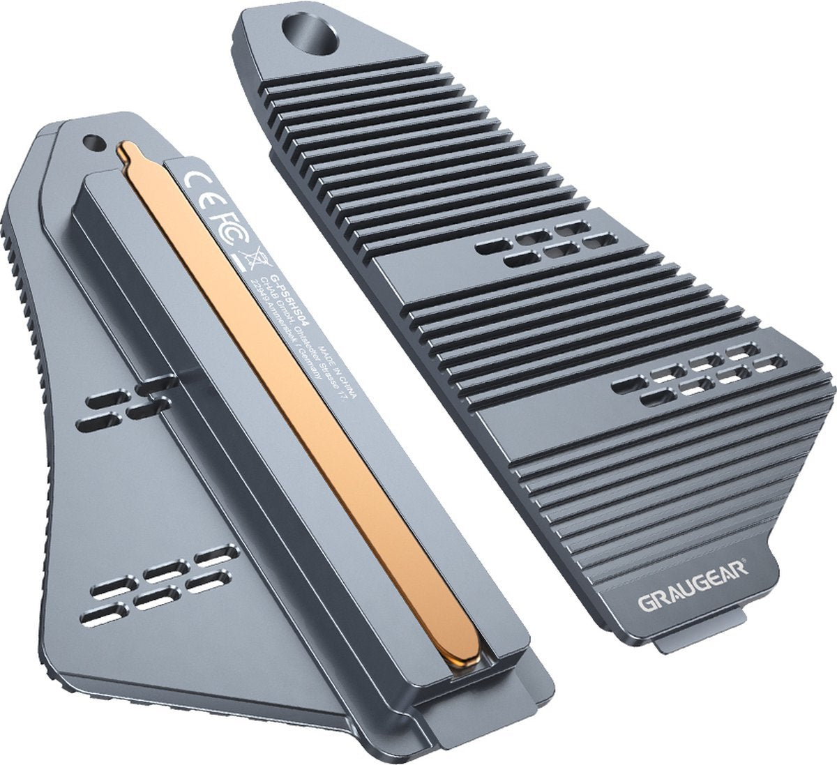 greygear Heatsink SSD M.2NVMe 2230,2242,2260,2280 for PS5 Retail (G-PS5HS04)