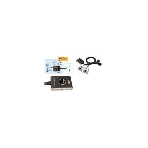 ATEN DVI USB Kompakt KVM Switch CS682 mit Audio, 2-fach (CS682) afbeelding 1