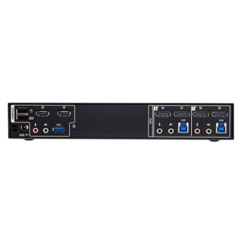ATEN CM1942 2-Port 4K DP Dual Display Mini Matriv Boundless KVM (CM1942) afbeelding 2