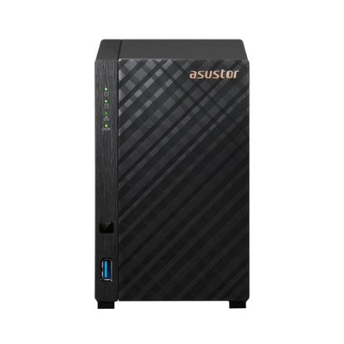 Asustor AS1202T NAS & Speicherserver Tower Realtek 1 GB DDR4 0 TB ADM Schwarz afbeelding 1