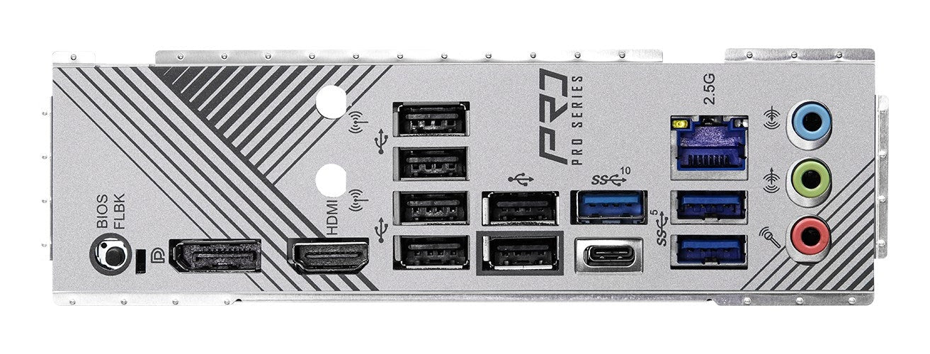 ASRock B650 Pro RS - Motherboard - ATX - Socket AM5 - AMD B650 Chipsatz - USB 3,2 Gen 1, USB 3,2 Gen 2, USB-C 3,2 Gen2, USB-C 3,2 Gen 2x2 - 2,5 Gigabit LAN - Onboard-Grafik (CPU erforderlich) - High Definition Audio (7,1-Channel) (90-MXBL10-A0UAYZ) - 4710483940750 - image 6