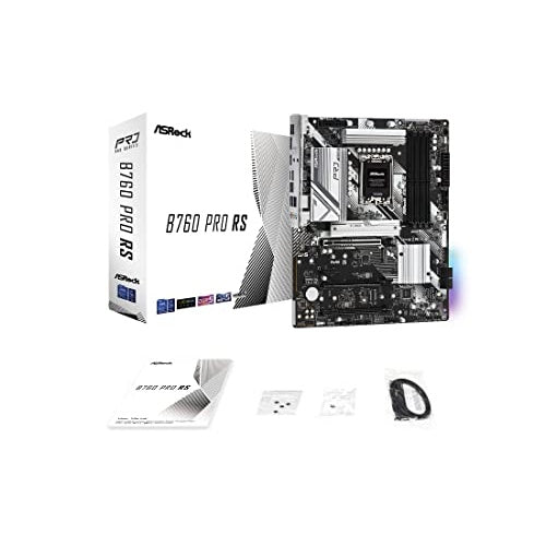 ASRock B760 PRO RS - Motherboard - ATX - LGA1700-Sockel - B760 Chipsatz - USB 3,2 Gen 1, USB 3,2 Gen 2, USB-C 3,2 Gen2 - 2,5 Gigabit LAN - Onboard-Grafik (CPU erforderlich) - HD Audio (8-Kanal) (90-MXBKS0-A0UAYZ) afbeelding 5