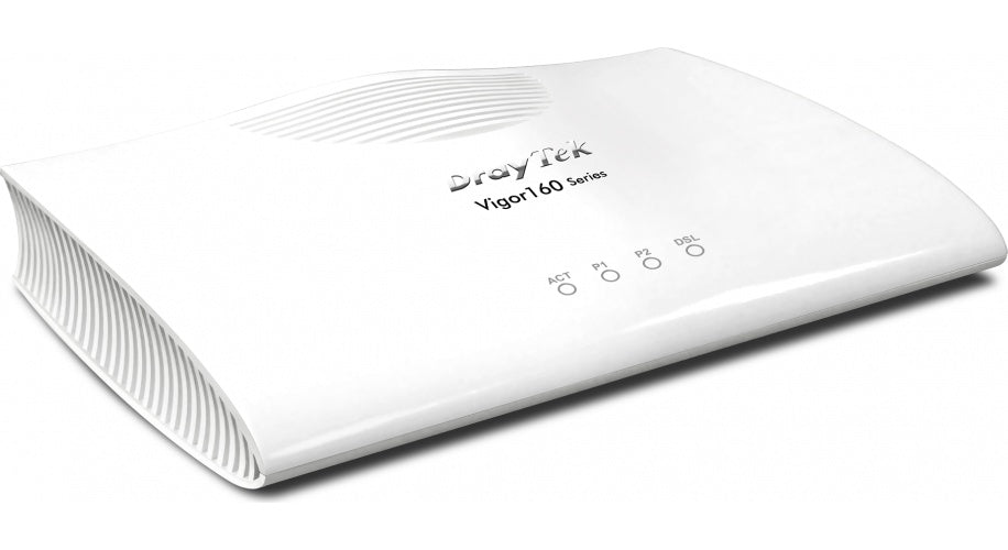 Draytek Vigor 167 - Router - DSL-Modem - 2-Port-Switch - GigE (V167-DE-AT-CH) afbeelding 1