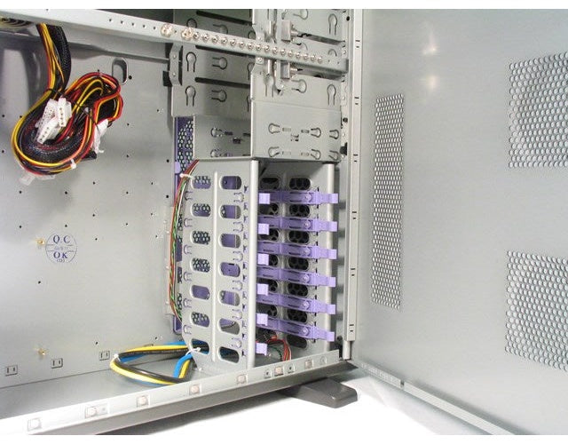 Chieftec Mesh Series CT-01B - Mini Tower - Mikro-ATX 350 Watt (ATX12V 2.3/ PS/2) - Schwarz - USB/Audio afbeelding 3