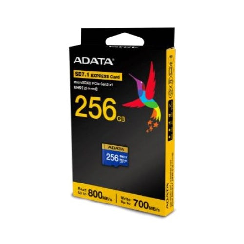 ADATA microSD 256GB Premier Extreme SD7.1 (UD256GEX3L1-C) afbeelding 1