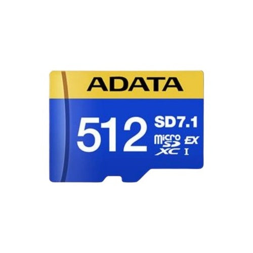 ADATA microSD 512GB Premier Extreme SD7.1 (UD512GEX3L1-C) afbeelding 1