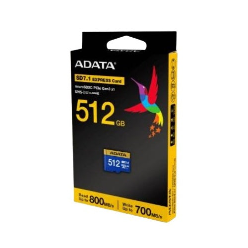 ADATA microSD 512GB Premier Extreme SD7.1 (UD512GEX3L1-C) afbeelding 2