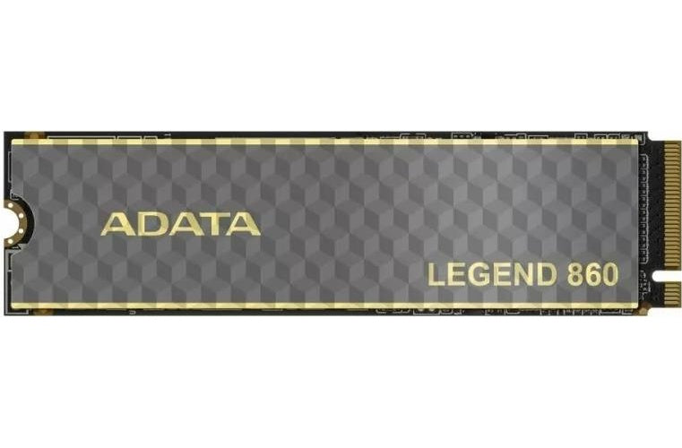 Adata SSD LEGEND 860 500GB PCIe 4x4 5000/3000 MB/s M.2 (SLEG-860-500GCS) afbeelding 1