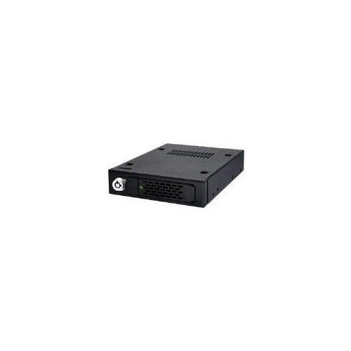 ICY BOX Festplattenwechselrahmen MB991IK-B, 6,40cm (2.5"), SAS - SATA, High Quality, schwarz Aluminium-Wechselrahmen für 6,40cm (2.5") Festplatten mit SAS oder SATA Anschluss an SAS oder SATA Controller, zum Einbau im 8,90cm (3.5") Schacht (MB991IK-B) afbeelding 1