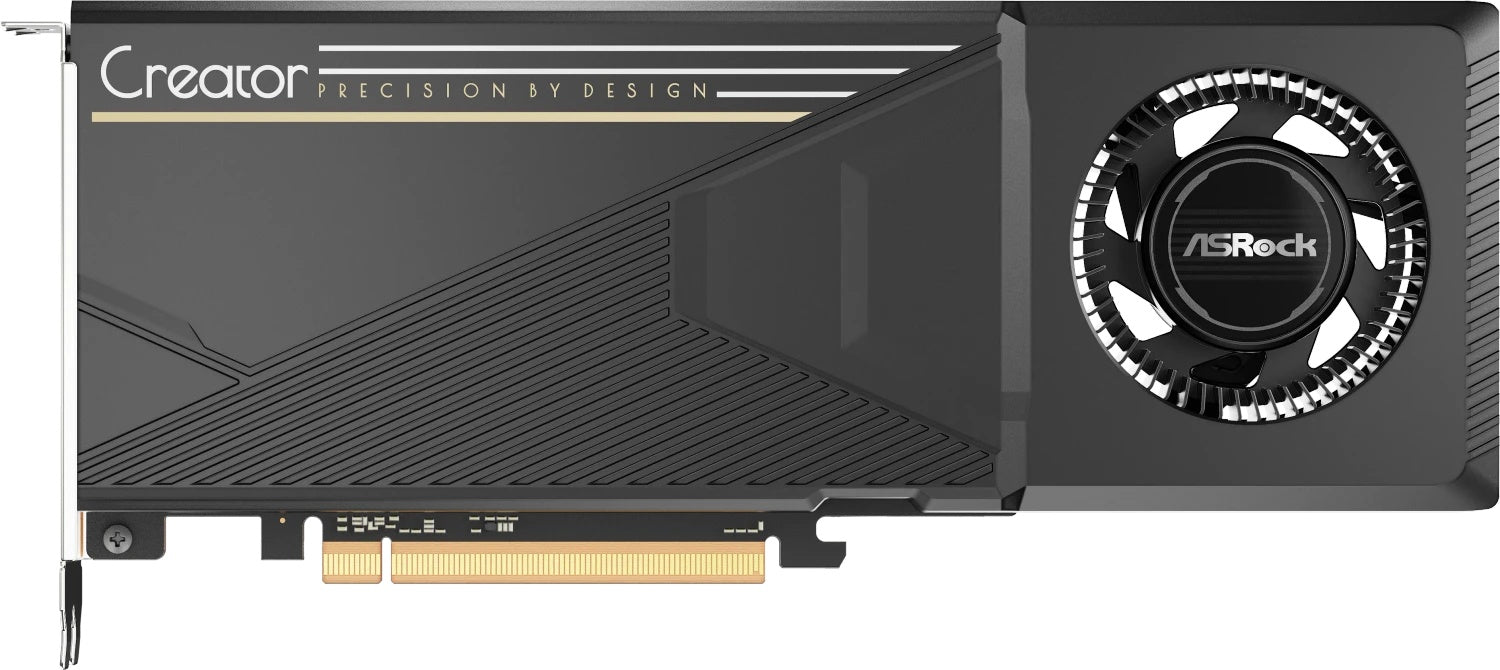 ASRock Intel Arc Pro B60 Creator 24GB GDDR6 Workstation Grafikkarte (90-GA60ZZ-00UBNF) - 4711140876542 - afbeelding 1
