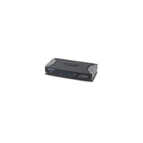 PLANET ISW-801T - Switch - 8 x 10/100 - an DIN-Schiene montierbar afbeelding 1