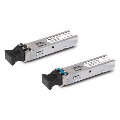 Planet MGB-Series MGB-TLB10 - SFP (Mini-GBIC)-Transceiver-Modul - Gigabit Ethernet - 1000Base-BX - LC-Monomode - bis zu 10 km - 1550 (TX) / 1310 (RX) nm (MGB-TLB10) afbeelding 1
