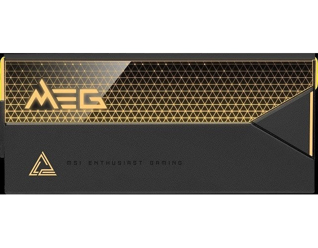 MSI MEG Ai1600T 1600W PCIE5 80+ Titanium power supply (306-7ZPEX11-CE0) afbeelding 2
