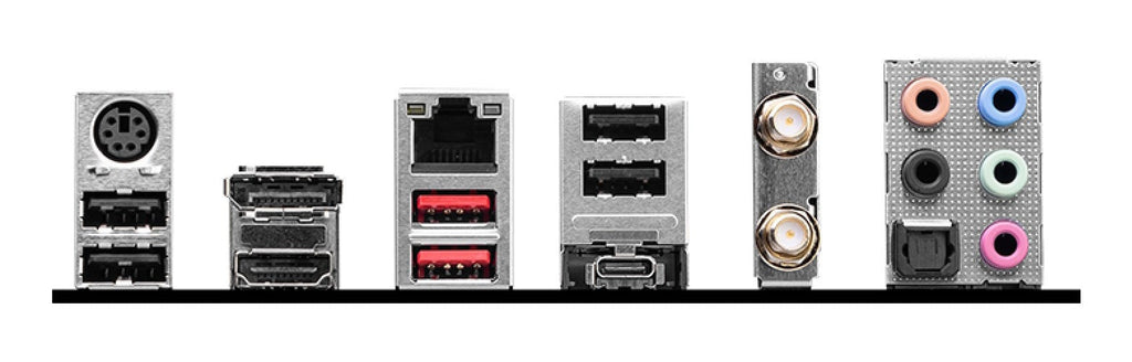 MSI B760 GAMING PLUS WIFI DDR4 - Motherboard - ATX - LGA1700-Sockel - B760 Chipsatz - USB 3,2 Gen 1, USB 3,2 Gen 2, USB-C 3,2 Gen2, USB-C 3,2 Gen 1 - 2,5 Gigabit LAN, Wi-Fi 6E, Bluetooth - Onboard-Grafik (CPU erforderlich) - HD Audio (8-Kanal) (7D98-043R) - 4711377247900 - image 5