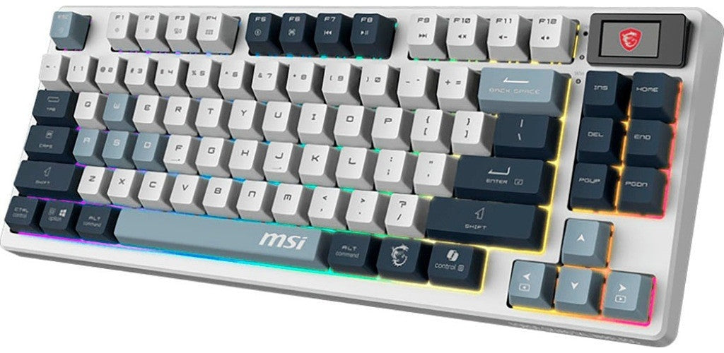 MSI Forge GK600 TKL W Sky DE GAMING Keyboard Black retail (S11-43DEP01-HH9) afbeelding 4