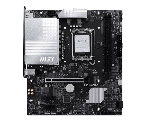 MSI PRO H810M-B (H810,S1851,mATX,DDR5) (7E64-001R) afbeelding 1