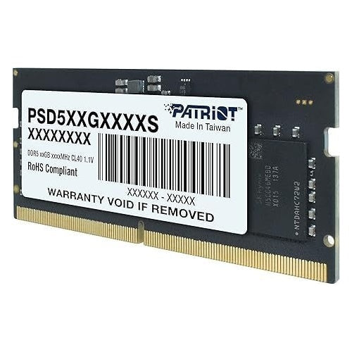 Patriot Signature Line - DDR5 - Modul - 32GB - SO DIMM 262-PIN - 2800 MHz / PC5-44800 - CL46 - non-ECC (PSD532G56002S) - 4711378424980 - image 3