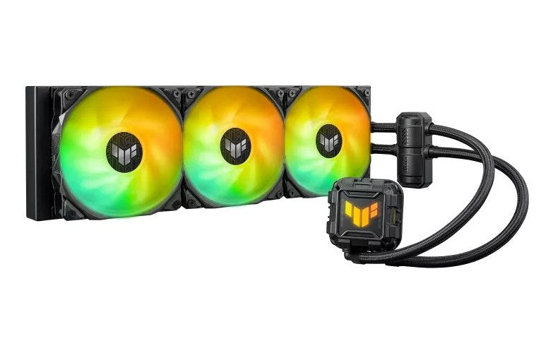 ASUS TUF GAMING LC II 360 ARGB - Prozessor-Flüssigkeitskühlsystem - (für: AM4, LGA1200, LGA1700, AM5, LGA115x Socket) - Kupfer - 120 mm - Schwarz (90RC00M1-M0UAY0) afbeelding 3
