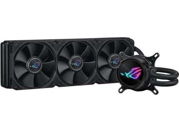ASUS ROG STRIX LC III 360 - Prozessor-Flüssigkeitskühlsystem - Kühlergröße: 360 mm - (für: AM4, LGA1200, LGA1700, AM5, LGA115x Socket) - Kupfer - 120 mm (90RC00T0-M0UAY0) afbeelding 1