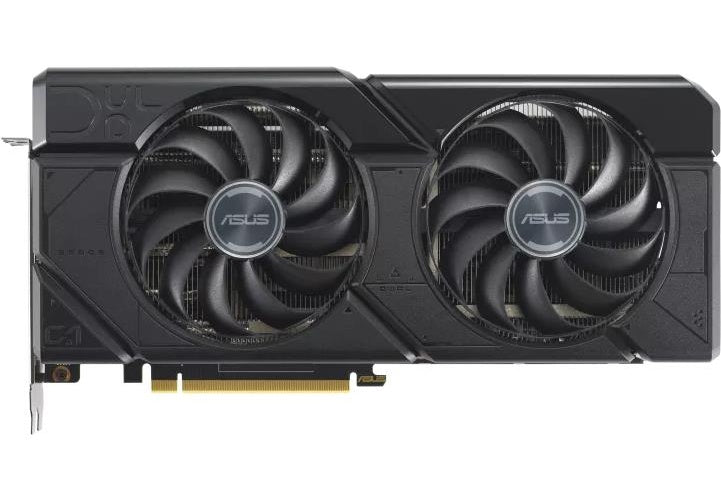 ASUS Dual Radeon RX 7700 XT 12GB - OC Edition - Grafikkarten - Radeon RX 7700 XT - 12 GB GDDR6 - PCIe 4.0 - HDMI, 3 x DisplayPort - Box (90YV0JZ0-M0NA00) afbeelding 1