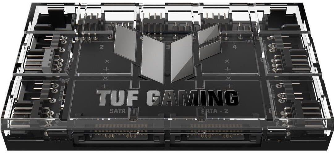 ASUS TUF Gaming ARGB PWM - Systemlüftung und Beleuchtungsverteiler (90DA00C0-B09000) afbeelding 1