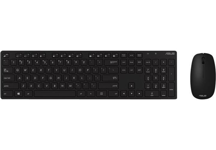 ASUS W5000 wireless Keyboard+Mouse dt. COPILOT Layout blk (90XB0430-BKM3J0) afbeelding 1