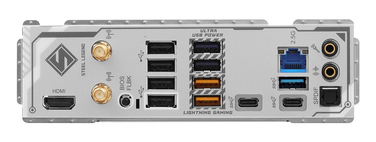 ASRock MB Sc AM5 B850 Steel Legend WiFi, AMD B850, 4xDDR5, 1xHDMI, WiFi, ATX afbeelding 6