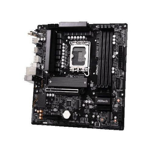 ASRock B860M Pro-A WiFi - Motherboard - micro ATX - LGA1851-Sockel - B860 Chipsatz - USB-C 3.2 Gen 2x2, USB-C 3.2 Gen 1, USB 3.2 Gen 1 - 2.5 Gigabit LAN - Onboard-Grafik (CPU erforderlich) (90-MXBRS0-A0UAYZ) afbeelding 3