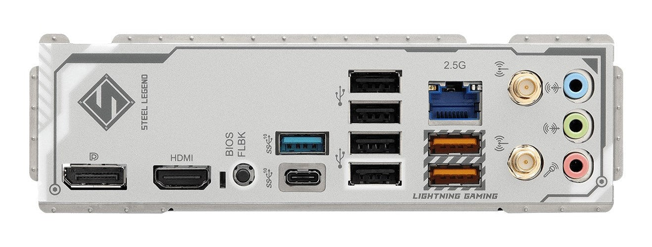 ASRock B850M Steel Legend WiFi AM5 mATX HDMI/DP DDR5 - AMD Sockel AM5 (Ryzen Zen4) - Micro/Mini/Flex-ATX (90-MXBS2-A0UAYZ) - 4711581490499 - image 6