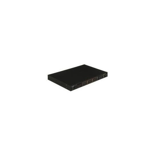PLANET GS-4210-24PL4C - Switch - managed - 24 x 10/100/1000 (PoE+) + 4 x Kombi-Gigabit-SFP - Desktop, an Rack montierbar - PoE+ (440 W) (GS-4210-24PL4C) afbeelding 1