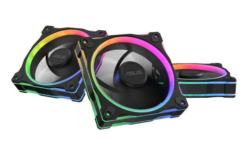 ASUS PRIME MR120 FAN ARGB REVERSE BLACK 3IN1 (90DA00L0-B09020) afbeelding 1