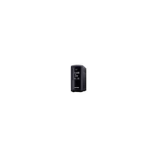 CyberPower Value Pro VP700ELCD - USV - Wechselstrom 230 V - 390 Watt - 700 VA - RS-232, USB - Ausgangsanschlüsse: 4 - Schwarz afbeelding 2