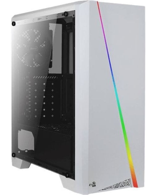 Aerocool Cylon - Midi Tower - PC - Weiß - ATX - micro ATX - Mini-ATX - Blau - Grün - Rot - Vorderseite - Oben (ACCM-PV10012.21) afbeelding 1
