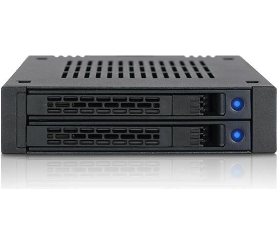 Icy Dock MB742SP-B Hard Drive Backplane Schwarz (MB742SP-B) afbeelding 1