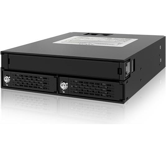 ICY Dock ToughArmor MB994IKO-3SB - Gehäuse für Speicherlaufwerke - SATA 6Gb/s / SAS 12Gb/s - SATA 6Gb/s - Schwarz (MB994IKO-3SB) afbeelding 1