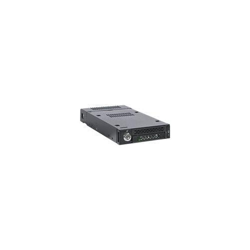 ICY Dock ToughArmor MB833M2K-B - Mobiles Speicher-Rack mit Kühlkörper - M.2 - M.2 NVMe Card - SAS - Schwarz (MB833M2K-B) afbeelding 1