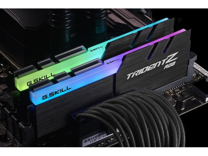 G.Skill TridentZ RGB Series - AMD Edition - DDR4 - 16 GB: 2 x 8 GB - DIMM 288-PIN - 3600 MHz / PC4-28800 - CL18 - 1.35 V - ungepuffert - non-ECC (F4-3600C18D-16GTZRX) - 4713294220462 - image 3