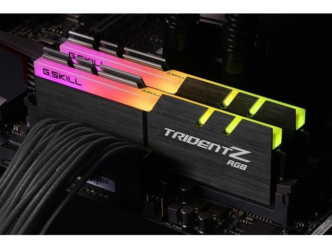 G.Skill TridentZ RGB Series - AMD Edition - DDR4 - 16 GB: 2 x 8 GB - DIMM 288-PIN - 3600 MHz / PC4-28800 - CL18 - 1.35 V - ungepuffert - non-ECC (F4-3600C18D-16GTZRX) - 4713294220462 - image 4