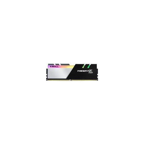 G.Skill TridentZ Neo Series - DDR4 - 32 GB: 4 x 8 GB - DIMM 288-PIN - 3000 MHz / PC4-24000 - CL16 - 1.35 V - ungepuffert - non-ECC - Brushed Black, Gebürstetes Aluminium / Schwarz, Silber pulverbeschichtet (F4-3000C16Q-32GTZN) afbeelding 1