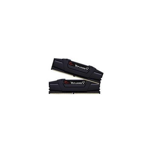 G.Skill Ripjaws V - DDR4 - Kit - 32 GB: 2 x 16 GB - DIMM 288-PIN - 4000 MHz / PC4-32000 - CL18 - 1.4 V - ungepuffert - non-ECC - Classic Black (F4-4000C18D-32GVK) afbeelding 1