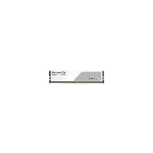 G.Skill Ripjaws S5 - DDR5 - Kit - 32 GB: 2 x 16 GB - DIMM 288-PIN - 5600 MHz / PC5-44800 - CL36 - 1.2 V - ungepuffert - non-ECC - Mattes Weiß afbeelding 1