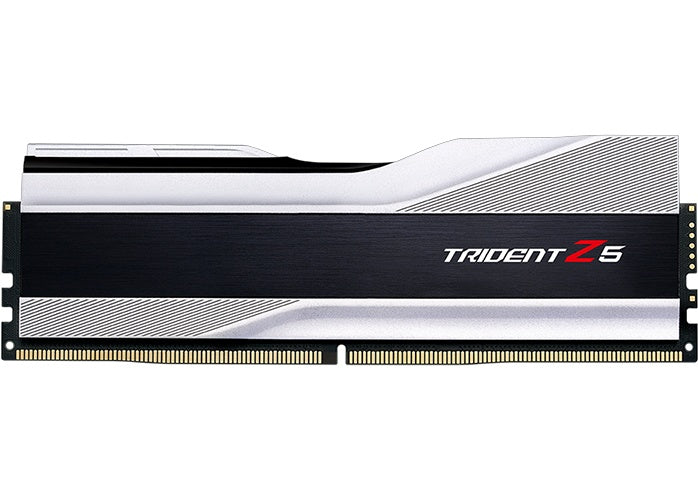 G.Skill Trident Z5 - DDR5 - Kit - 32 GB: 2 x 16 GB - DIMM 288-PIN - 6000 MHz / PC5-48000 - CL30 - 1.35 V - ungepuffert - non-ECC - metallisch silber afbeelding 1