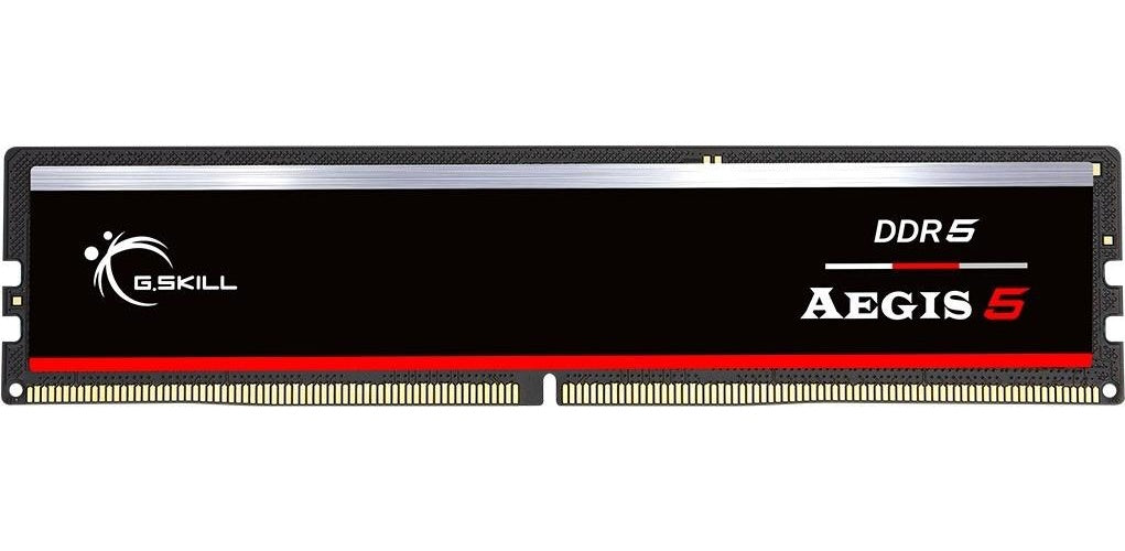G.Skill DIMM 16 GB DDR5-5600 schwarz F5-5600J3636C16GX1-IS Aegis 5 INTEL XMP AMD (F5-5600J3636C16GX1-IS) afbeelding 1
