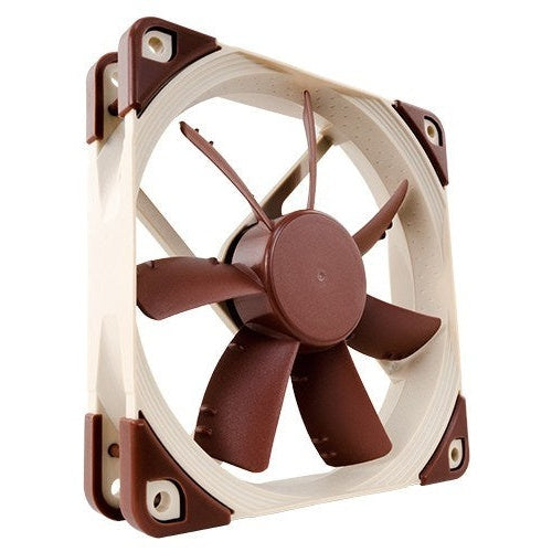 Noctua NF-S12A PWM computer cooling component Computer case Fan 12 cm Brown afbeelding 1